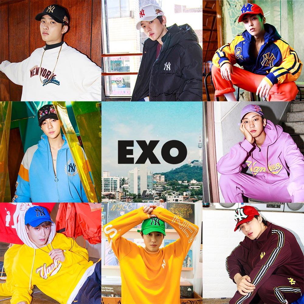 Exo sales mlb cap